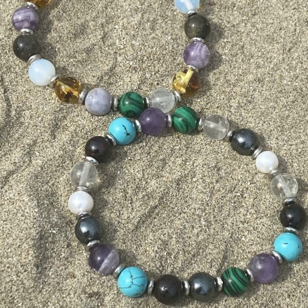 Bracelet chemin de vie sur le sable